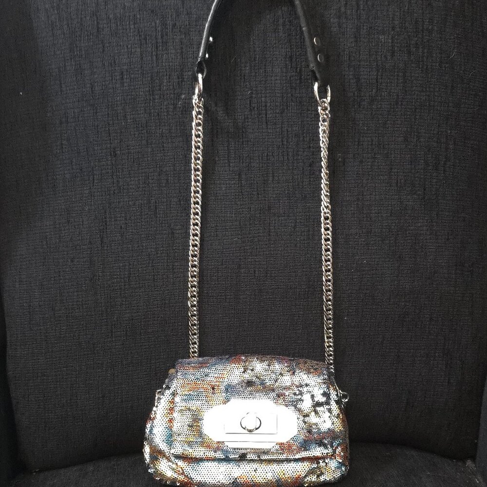 Oryany Multi Colored Sequined Mini Crossbody Bag - image 1
